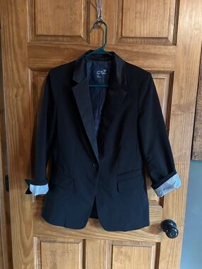 American Eagle Outfitters Black Women's Blazer